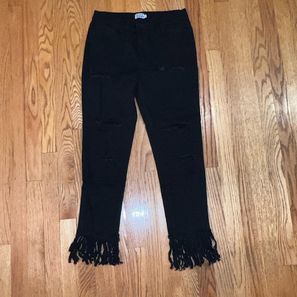 Lolo Jeans size 9 distressed